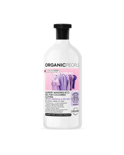 Organic People Coloured Clothes Magnolia & Sea Salt Laundry Gel 200ml