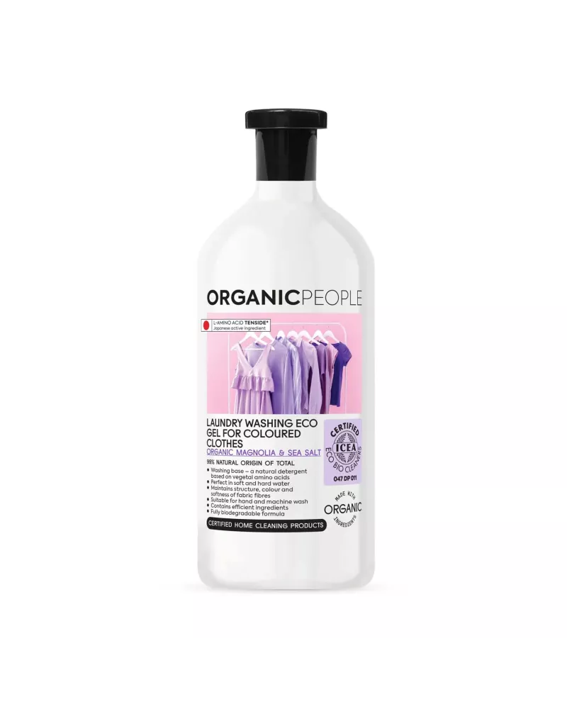 Organic People Coloured Clothes Magnolia & Sea Salt Laundry Gel 200ml