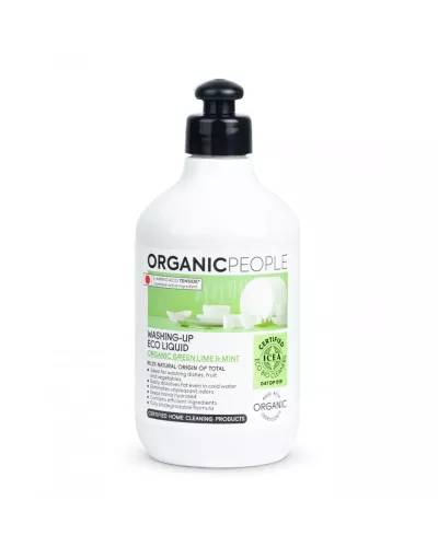 Organic People Lime y Mint Washing-Up Eco Liquid 200ml