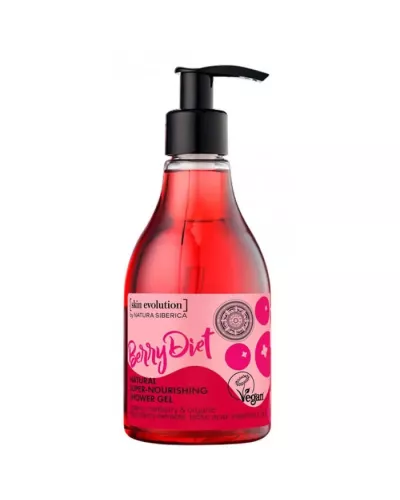 Natura Siberica Berry Diet Natural Super Nourishing Shower Gel 260ml