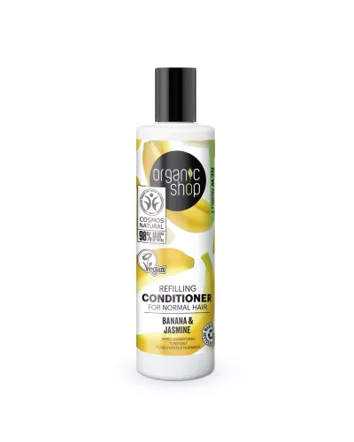 Organic Shop Banana Refillin Acondicionador Cabello Normal 280ml