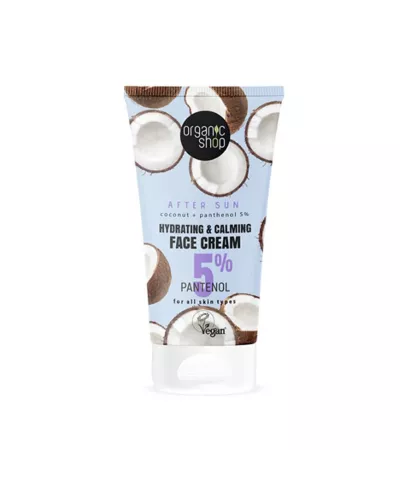 Organic Shop Coconut Crema Facial 5 Pantenol 50ml