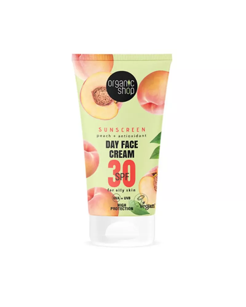 Organic Shop Peach Crème Facial De Dia Spf30 50ml