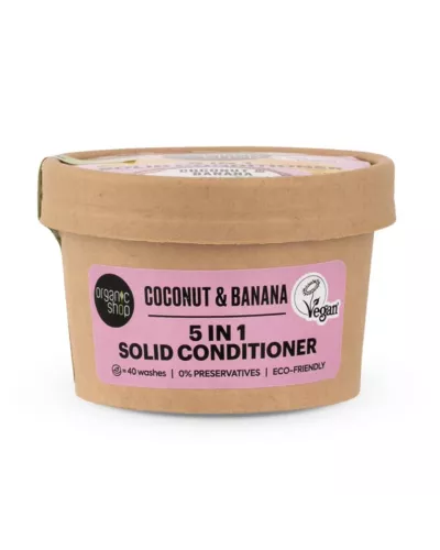 Natura Siberica Coconut y Banana Acondicionador 5in1 60g