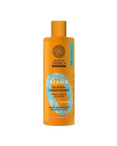 Natura Siberica Oblepikha Color Aminoplex Acondicionador Cabellos Teñidos 400ml