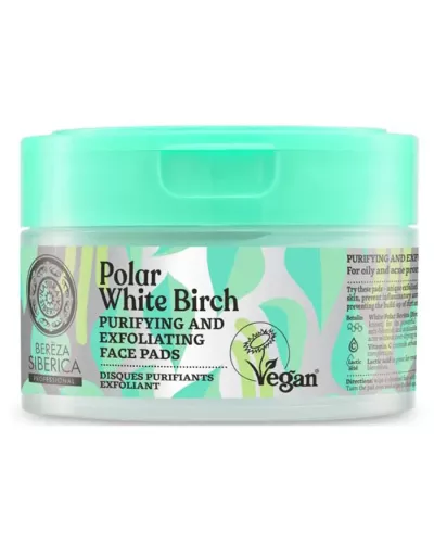 Natura Siberica Disques Purifiants Exfoliants 20 Unité