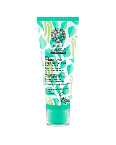 Natura Siberica Masque Visage Reducteur De Pores 100ml