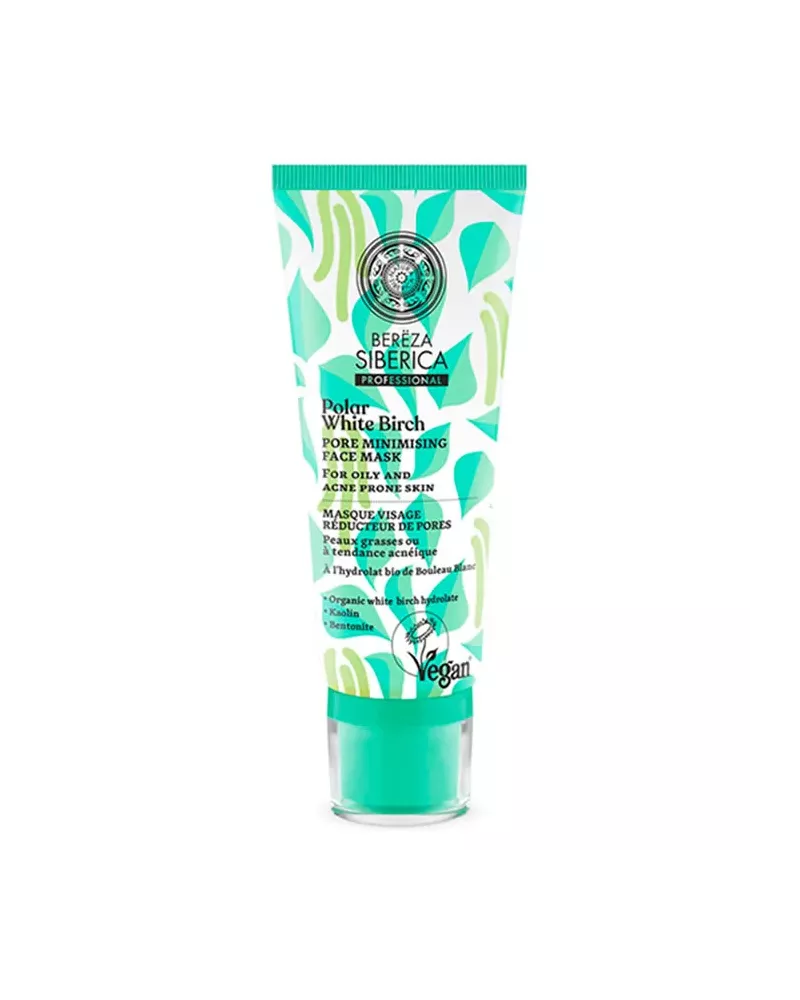 Mascarilla facial reductora de poros Natura Siberica 100 ml