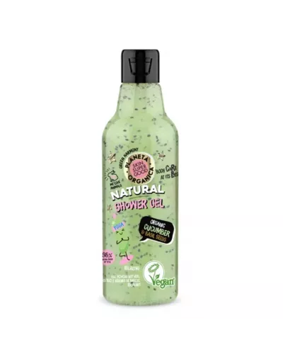 Natura Siberica Skin Super Good Natural Gel De Baño De Pepino Orgánico y Semillas De Albahaca 250ml