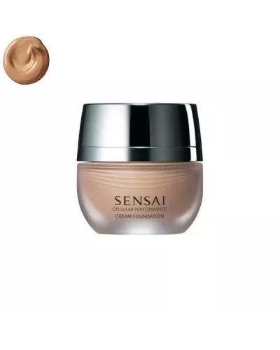 Base de maquillaje en crema Sensai Cellular Performance CF24 Beige Ámbar 30ml
