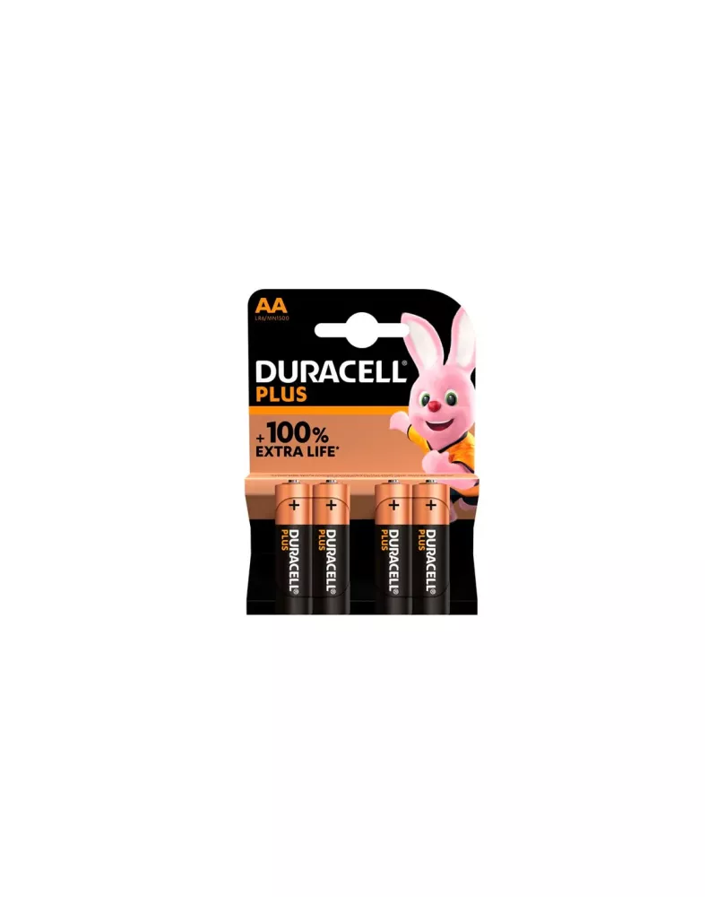 Duracell Plus Power Lr06 Pilas Pack X 4 unités