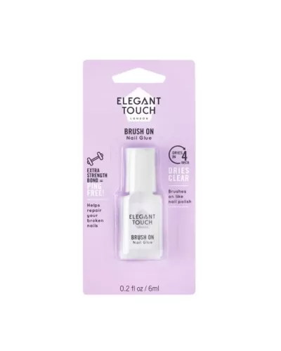 Elegant Touch Brush On Nail Glue