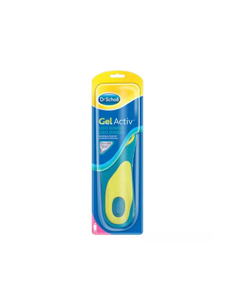 Scholl Gel Activ Semelles Quotidiens Femmes Taille 38-42