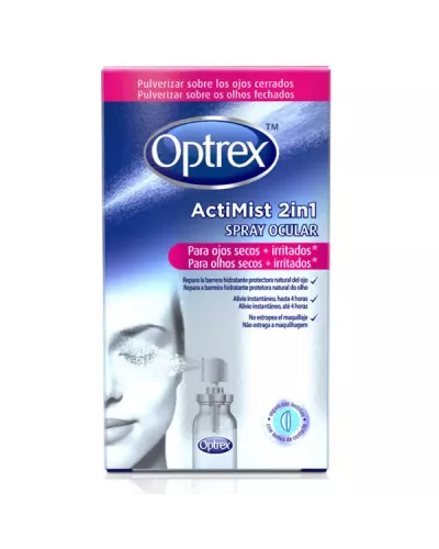Optrex ActiMist Spray 2en1 Ojos Secos E Irritados 10ml