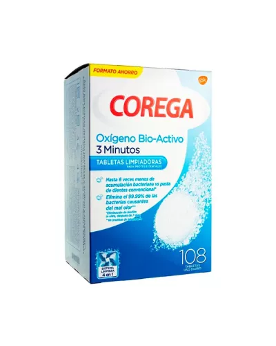 Corega Oxigeno Bio-Activo 108U