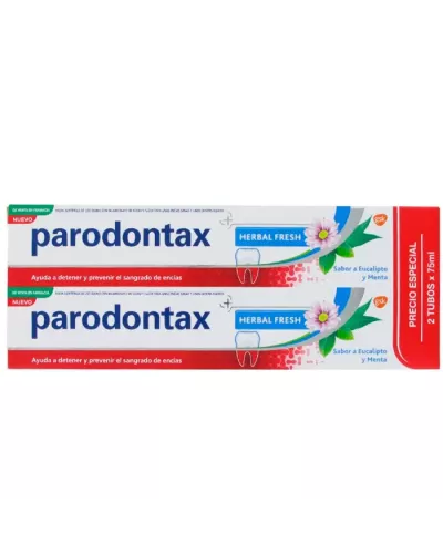 Paradontax Duplo Herbal Fresh 75ml