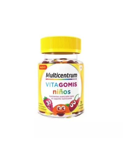 Multicentrum Vitamines Vitagomis Kids 30U