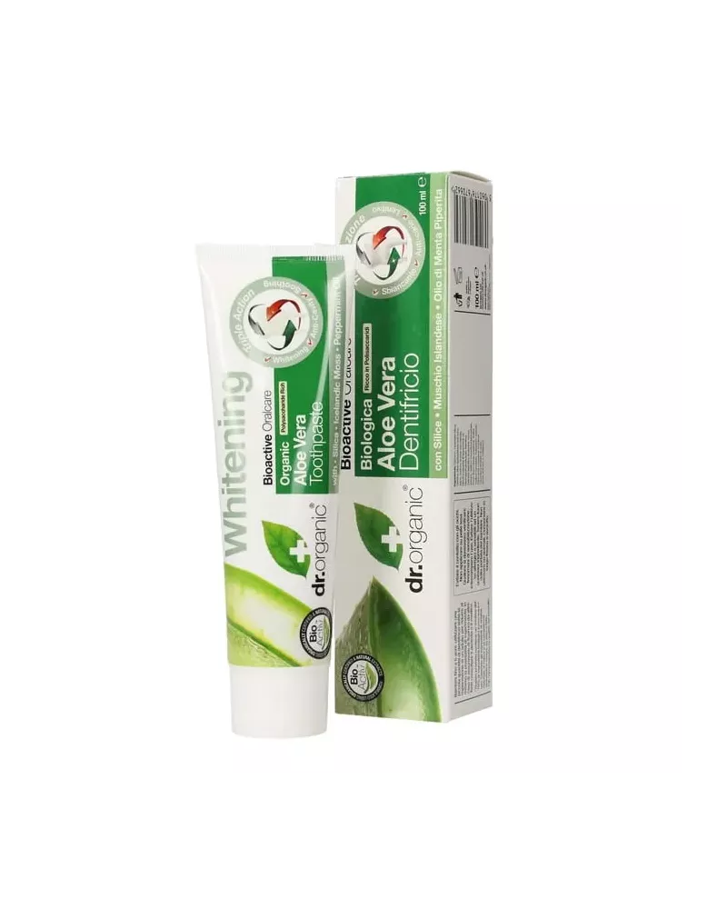 Dr Organic Aloe Vera Dentifrice 100ml