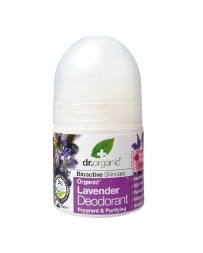 Dr Organic Lavender Déodorant Roll On 50ml