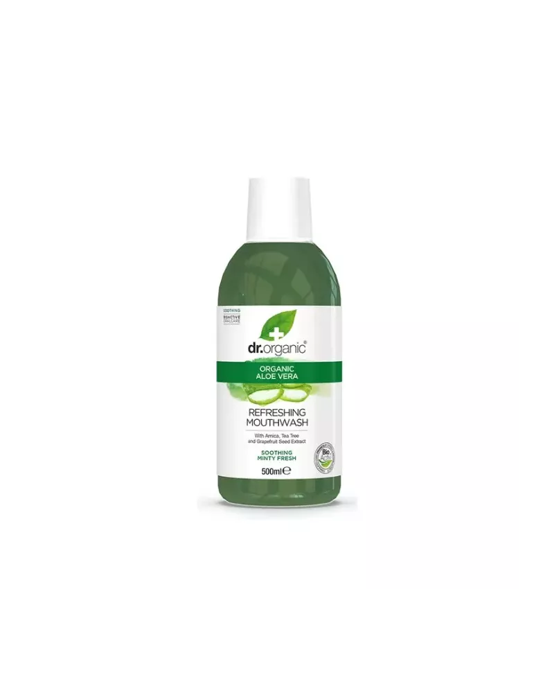 Dr. Organic Aloe Vera Mouthwash 500ml