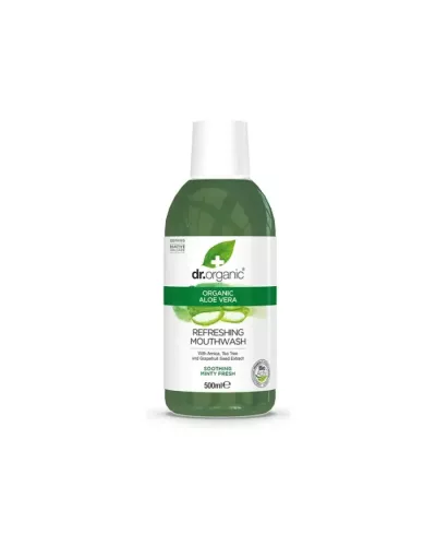 Dr. Organic Aloe Vera Mouthwash 500ml