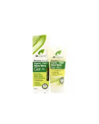 Dr Organic Aloe Vera Concombre Gel 200ml