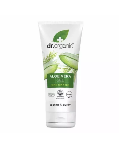 Gel de Aloe Vera con Árbol de Té de Dr. Organic 200ml