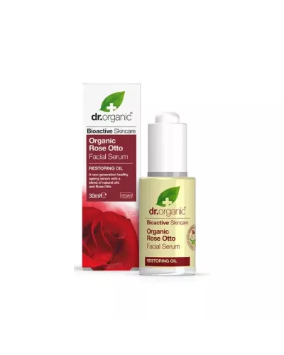 Dr Organic Rose Otto Face Serum 30ml