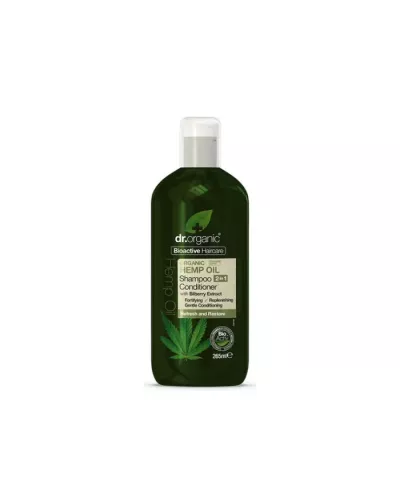Dr. Organic Hemp Oil 2 In 1 Shampoo & Conditioner 265ml