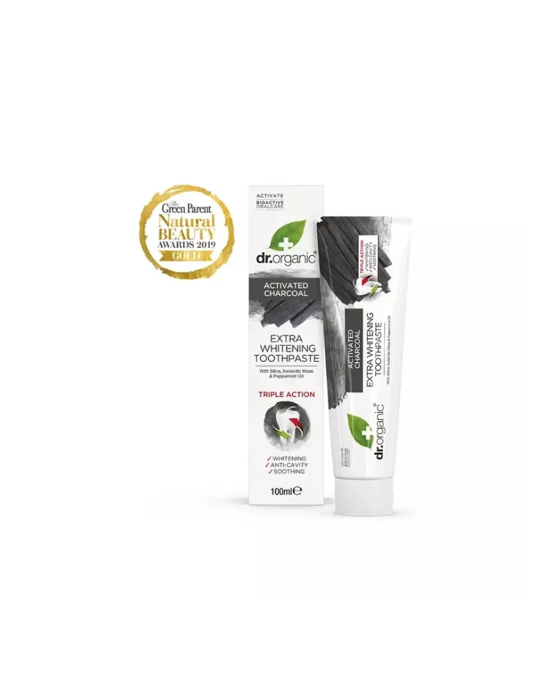 Dr. Organic Charcoal Toothpaste 100ml
