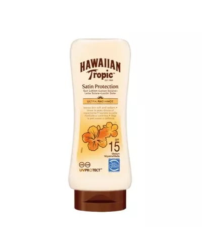 Hawaiian Tropic Satin Protection Ultra Radiance Lotion Solaire Spf15 180ml