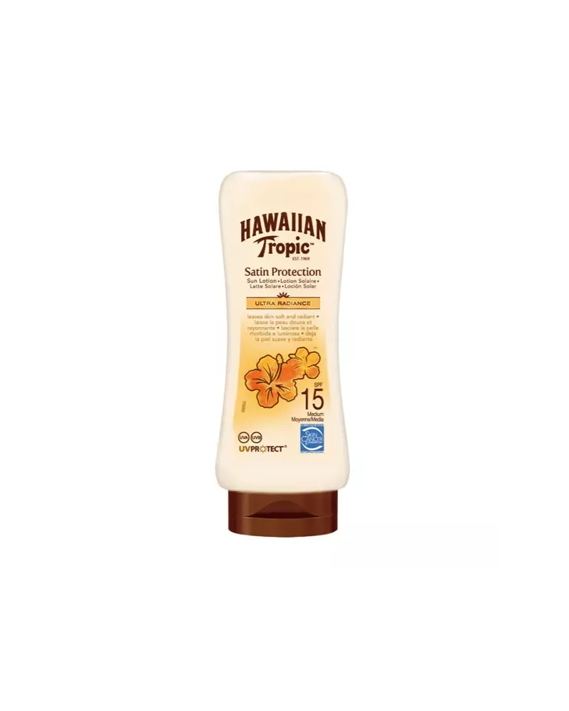 Hawaiian Tropic Satin Protection Ultra Radiance Sun Lotion SPF15 180ml