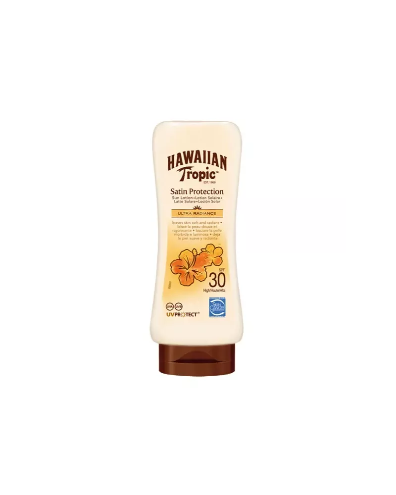 Loción solar Hawaiian Tropic Satin Protection Ultra Radiance SPF30 180ml