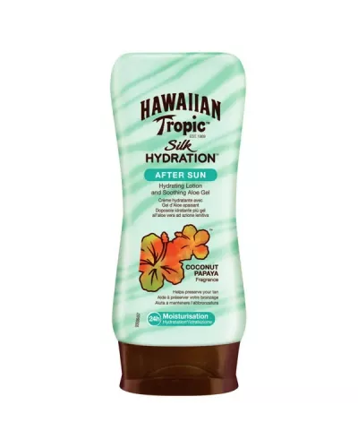 Hawaiian Tropic Silk Hydration Aftersun Aloe Vera Coconut Papaya 200ml
