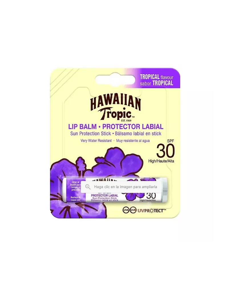 Hawaiian Tropic Lip Balm Sun Protection Stick Spf30 Water Resistant