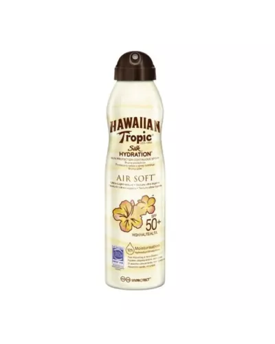 Hawaiian Tropic Silk Hydration Air Soft Sun Protection Spray SPF50+ 220ml