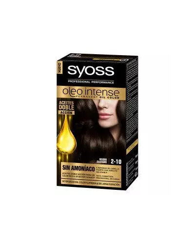 Syoss Olio Intense Tinte Sin Amoniaco 6,76-Cobrizo Ambar 5 pièces