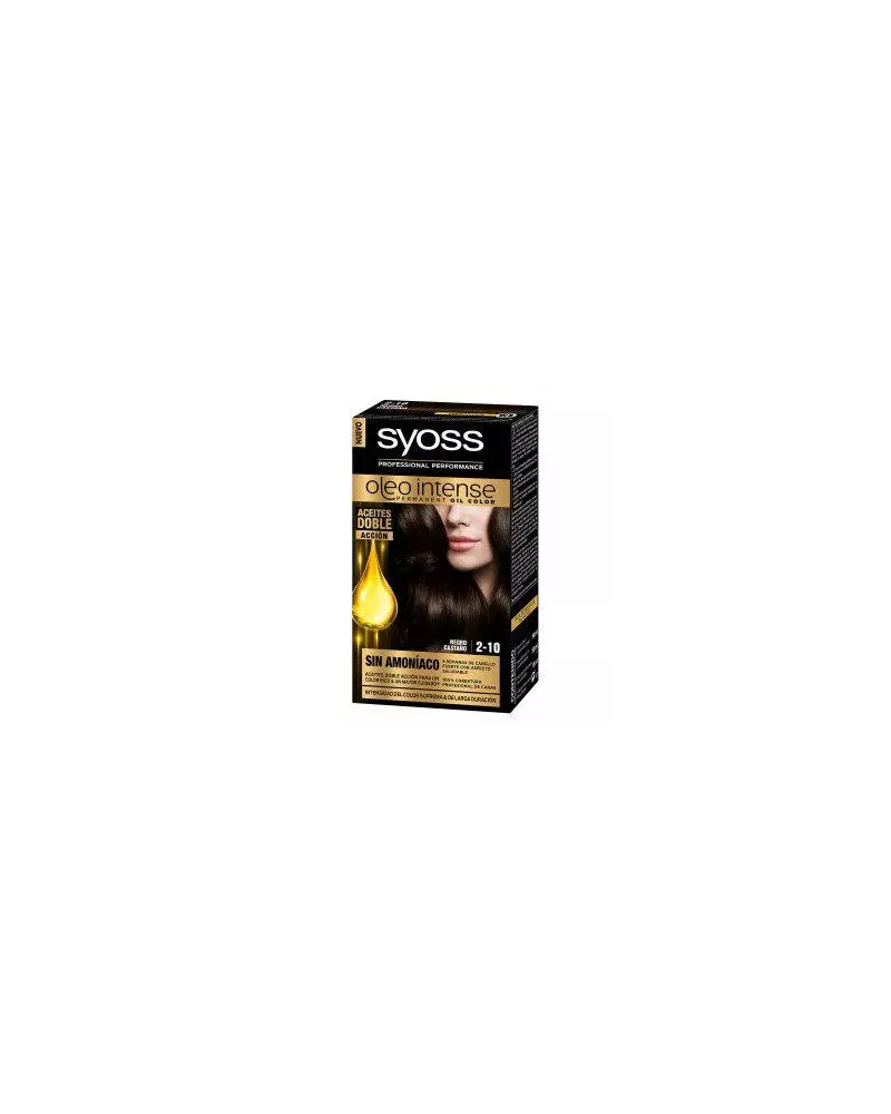 Syoss Olio Intense Tinte Sin Amoniaco 6,76-Cobrizo Ambar 5 pièces