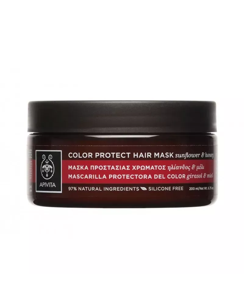 Apivita Color Protect Hair Mask Sunflower And Honey 200ml