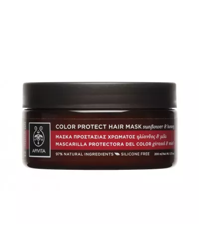 Apivita Color Protect Hair Mask Sunflower And Honey 200ml