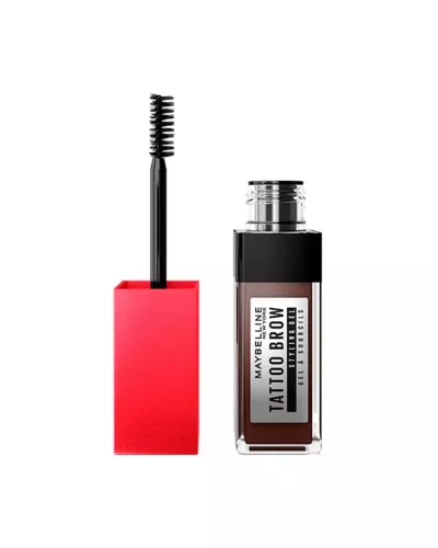 Gel de peinado marrón tattoo de Maybelline 260 Marrón profundo 1 U