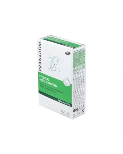 Pranarôm Aromaforce Nariz-garganta 30 Capsulas