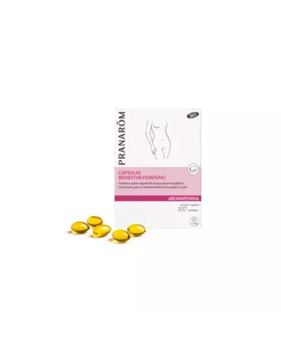 Pranarom Aromafemina Bienestar Femenino Onagra 30 Cápsulas