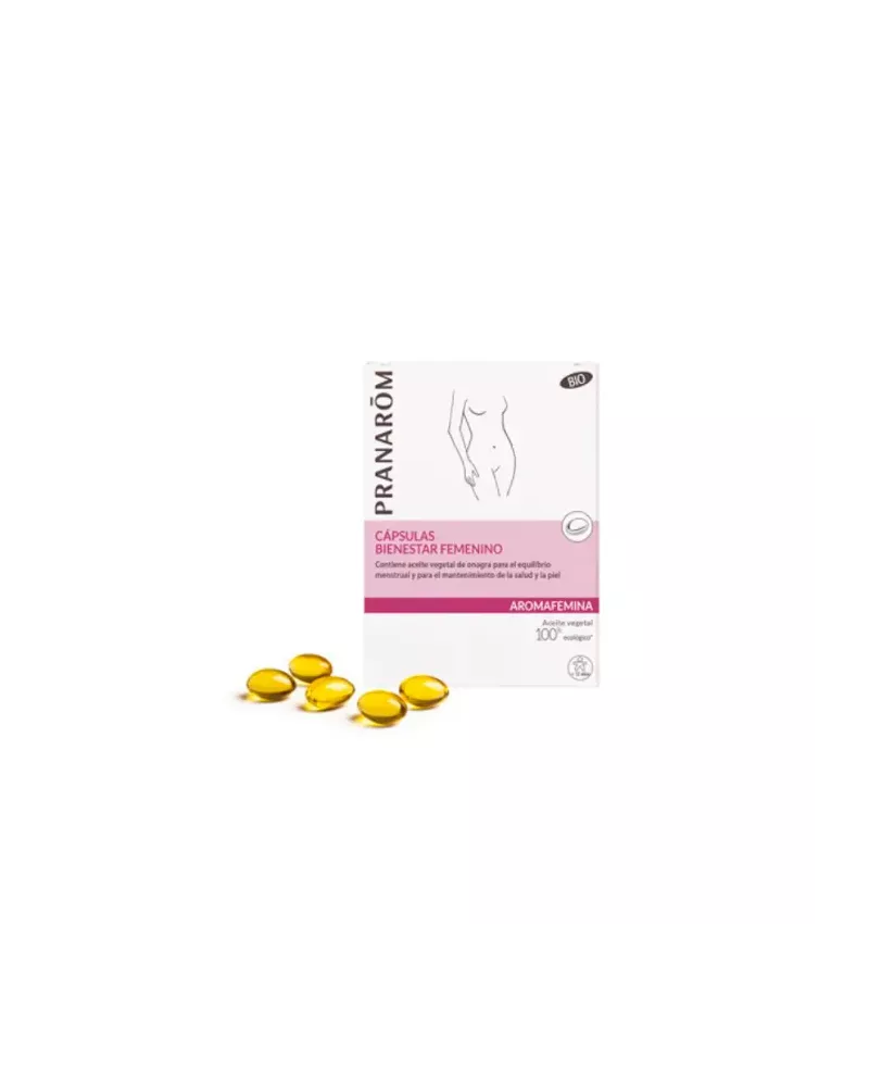 Pranarom Aromafemina Women's Welfare Evening Primrose 30 Capsules