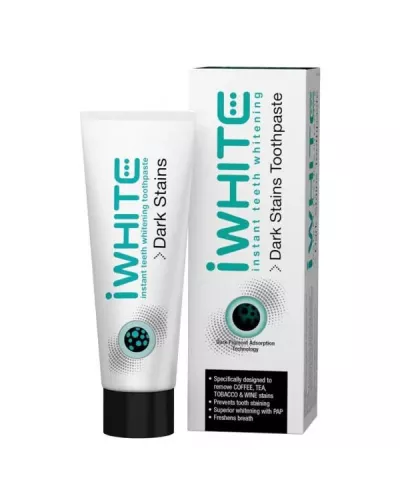 Iwhite Dark Stains Toothpaste Pack 75ml Brush
