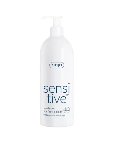 Ziaja Sensitve Gel Limpiador Rostro y Cuerpo Para Pieles Sensible 400ml