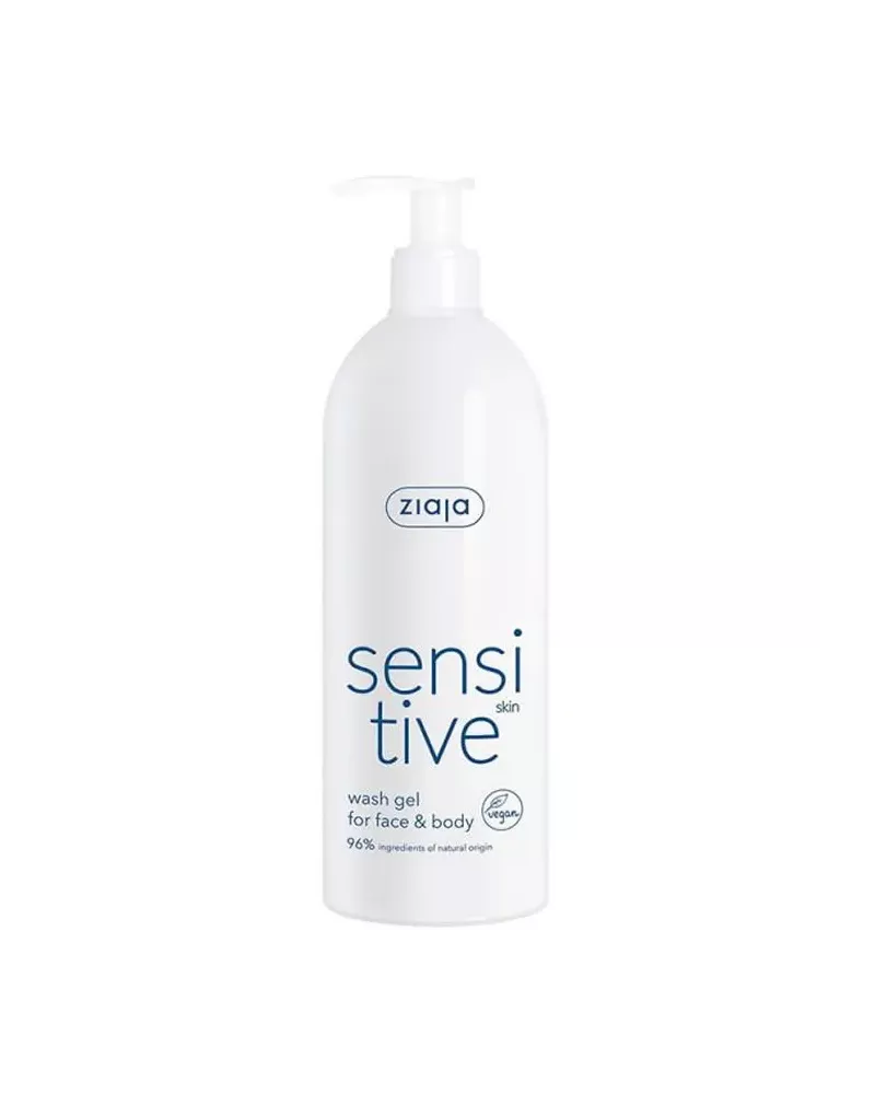Ziaja Sensitive Face & Body Cleansing Gel for Sensitive Skin 400ml