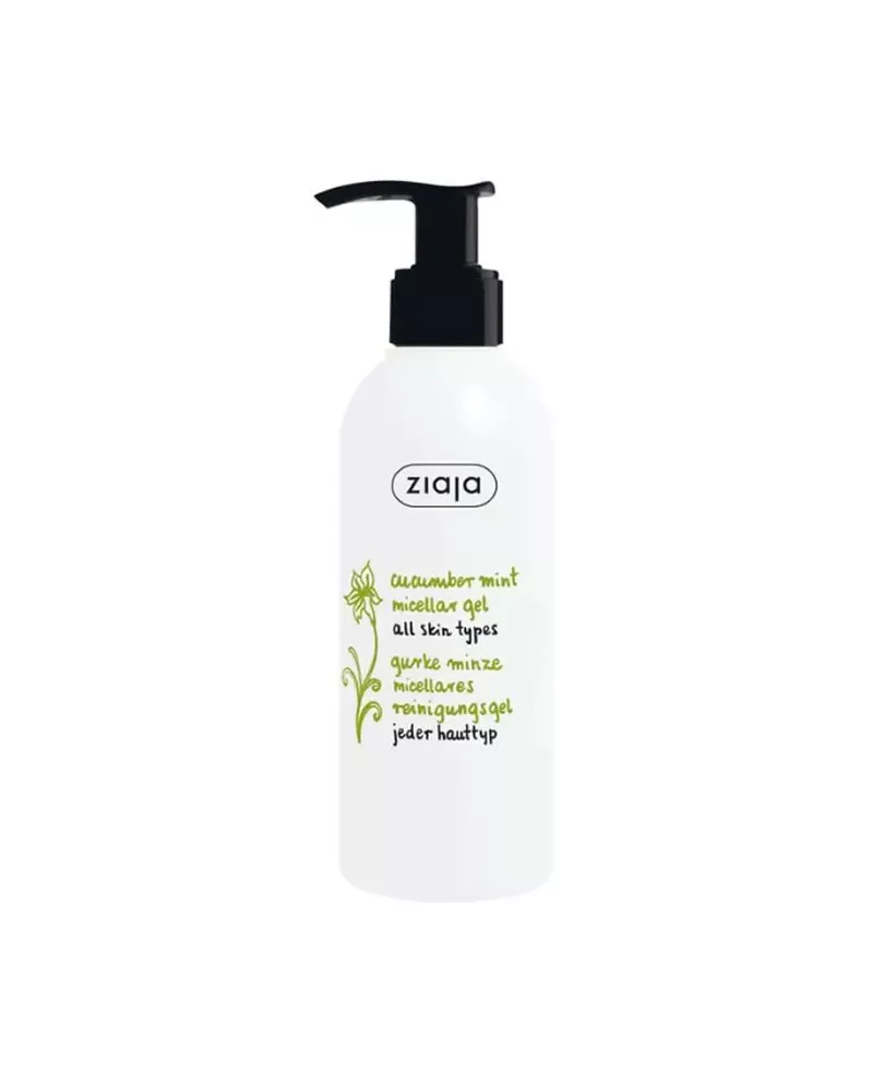 Ziaja Cucumber & Mint Micellar Cleansing Gel 200ml