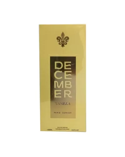 Paris Corner December Vanilla Eau de Parfum 85ml Spray
