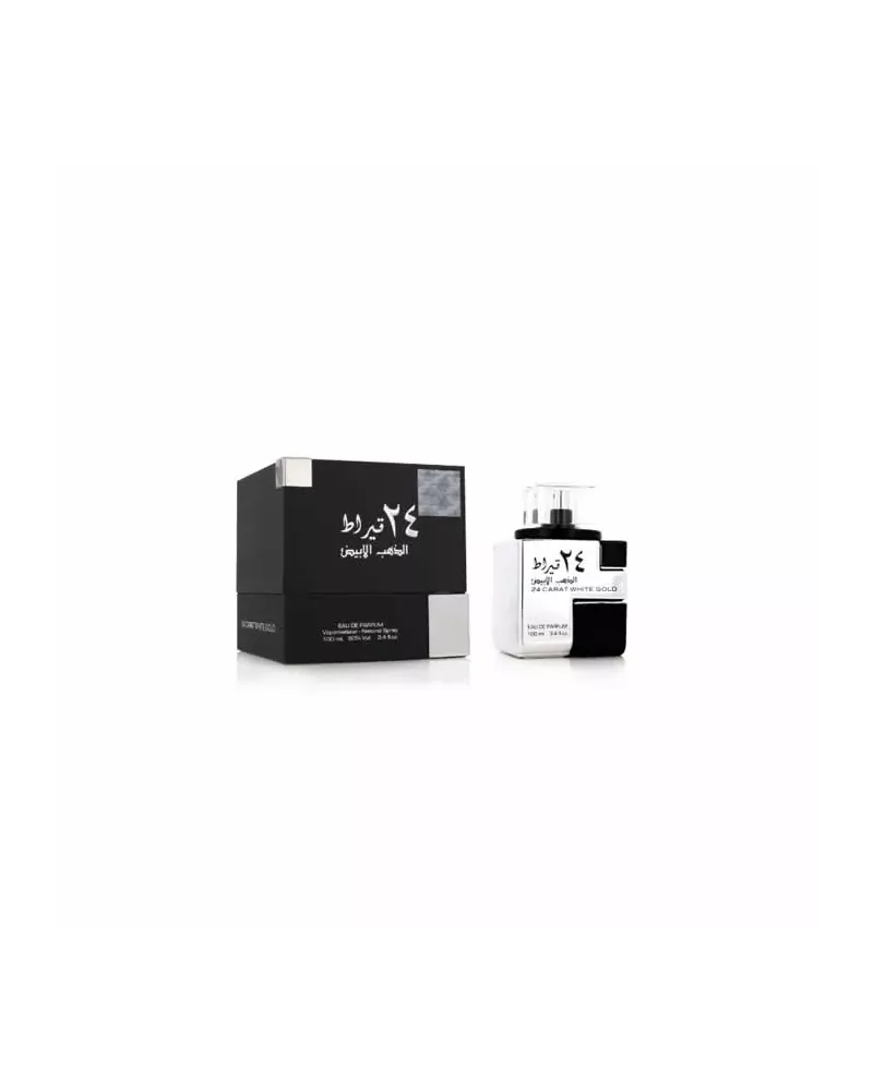 LATTAFA 24 CARAT WHITE GOLD EDP SPRAY 100ML